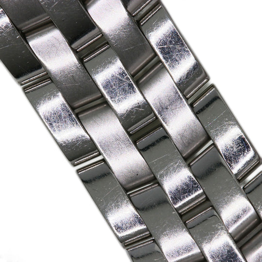 GUCCI Watches Quartz 5500L Stainless Steel , Stainless Steel Silver Round face Silver dial Women Used Authentic