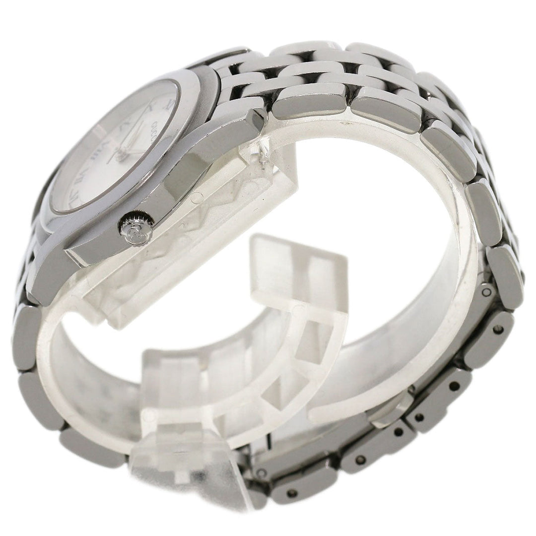 GUCCI Watches Quartz 5500L Stainless Steel , Stainless Steel Silver Round face Silver dial Women Used Authentic