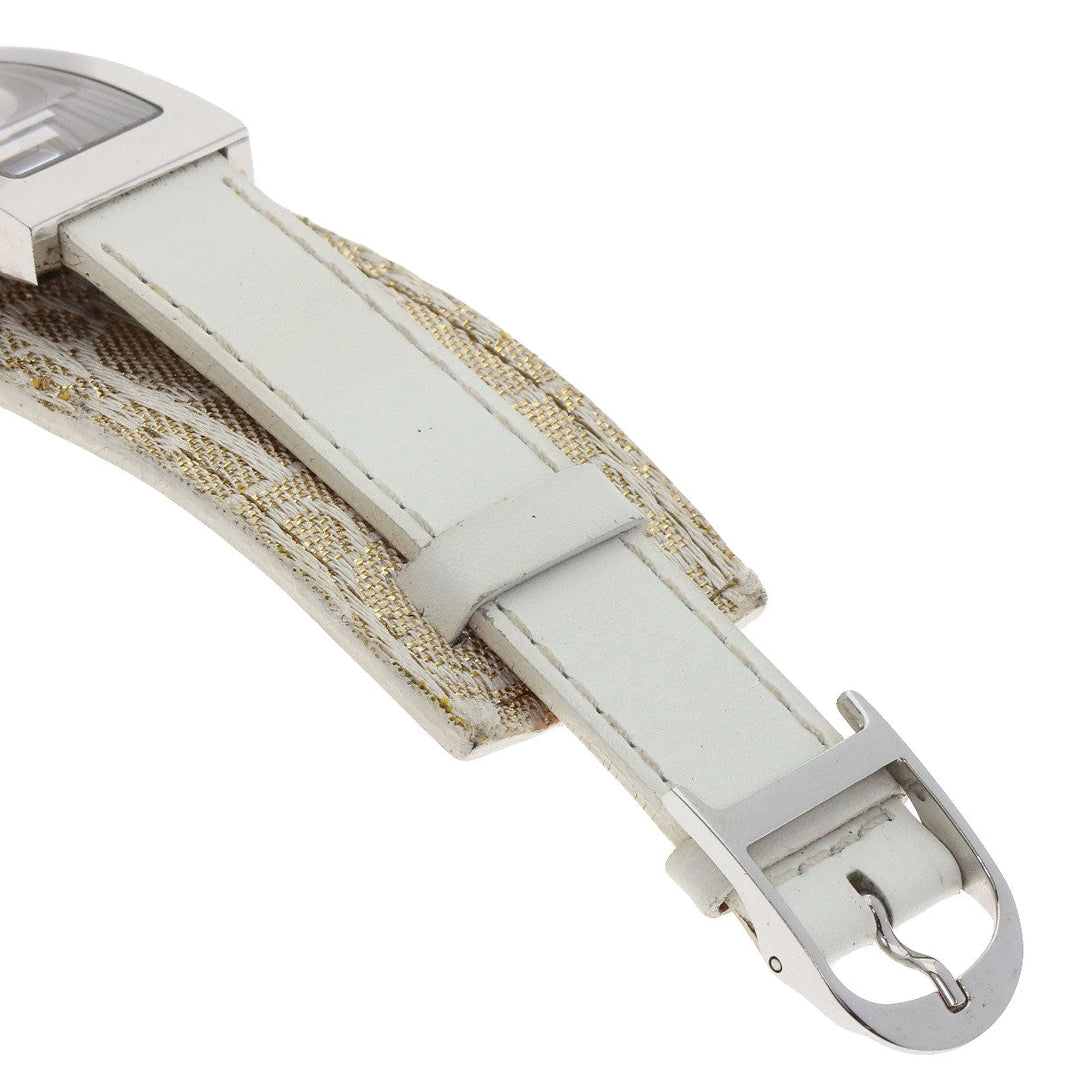 Christian Dior Watches Quartz D78-109 Stainless Steel, Leather Silver Maris Silver dial Women Used Authentic