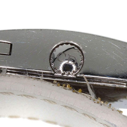 Christian Dior Watches Quartz D78-109 Stainless Steel, Leather Silver Maris Silver dial Women Used Authentic