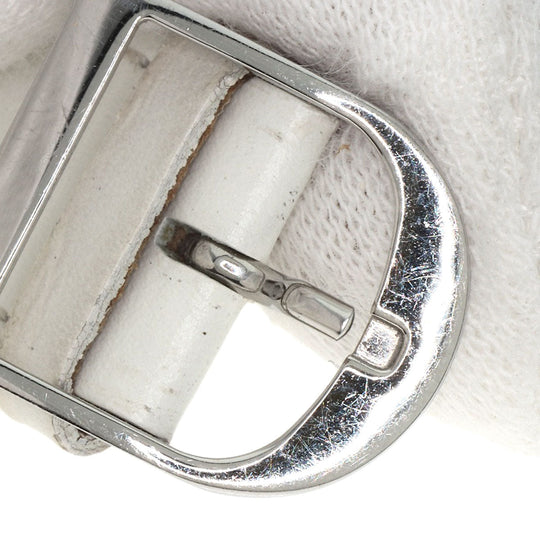 Christian Dior Watches Quartz D78-109 Stainless Steel, Leather Silver Maris Silver dial Women Used Authentic