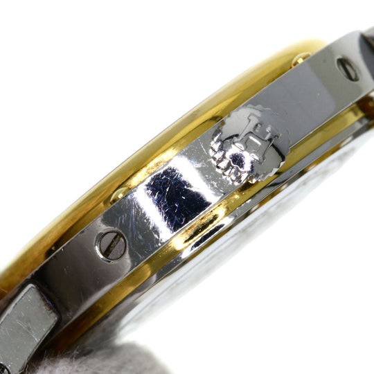 HERMES Watches Quartz Stainless Steel , SSxGP gold Clipper Ivory dial Women Used Authentic