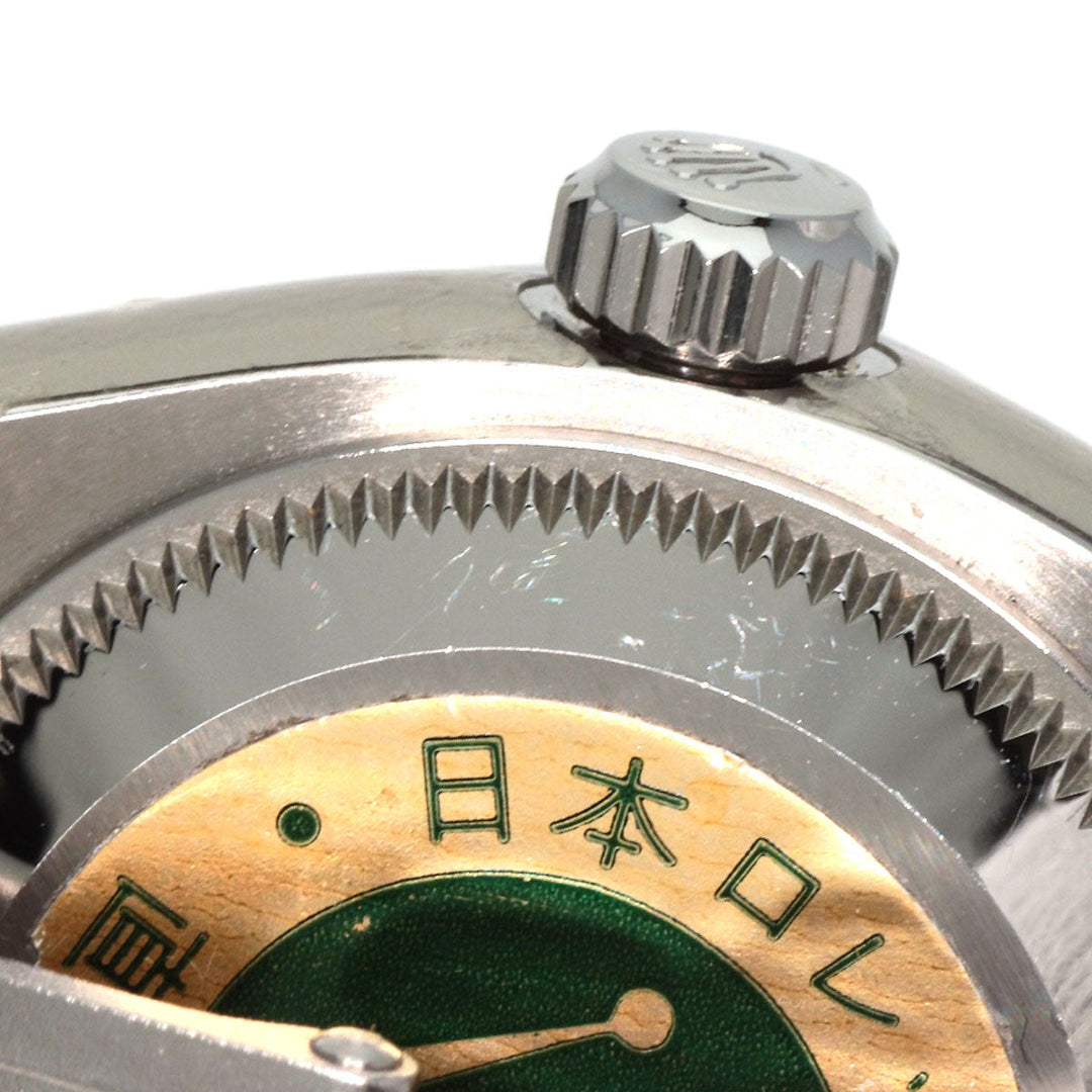 ROLEX Watches Mechanical Automatic 176200 Stainless Steel , Stainless Steel Silver Oyster perpetual pink dial Women Used Authentic