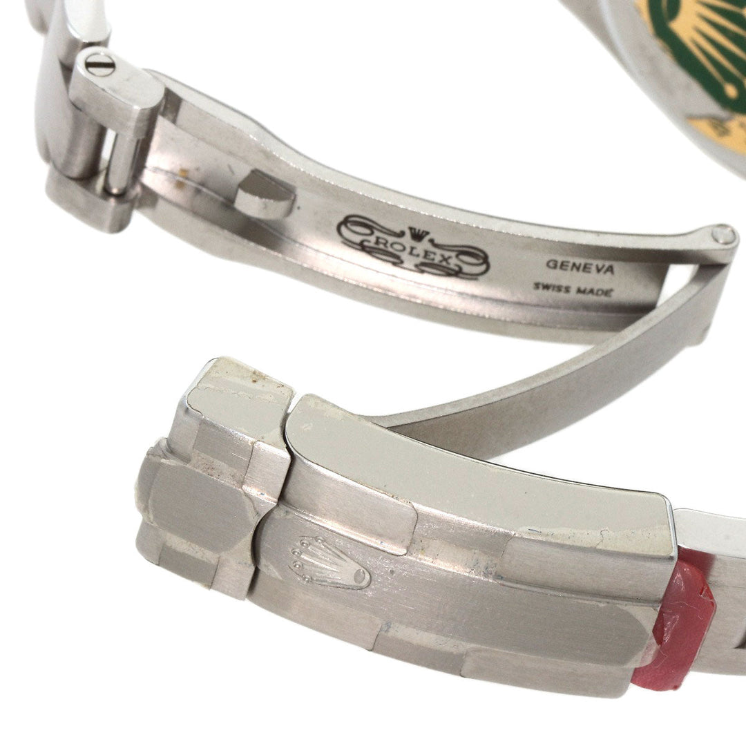 ROLEX Watches Mechanical Automatic 176200 Stainless Steel , Stainless Steel Silver Oyster perpetual pink dial Women Used Authentic