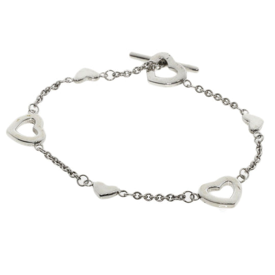 TIFFANY&Co. bracelet SV Silver multi heart Women Used Authentic