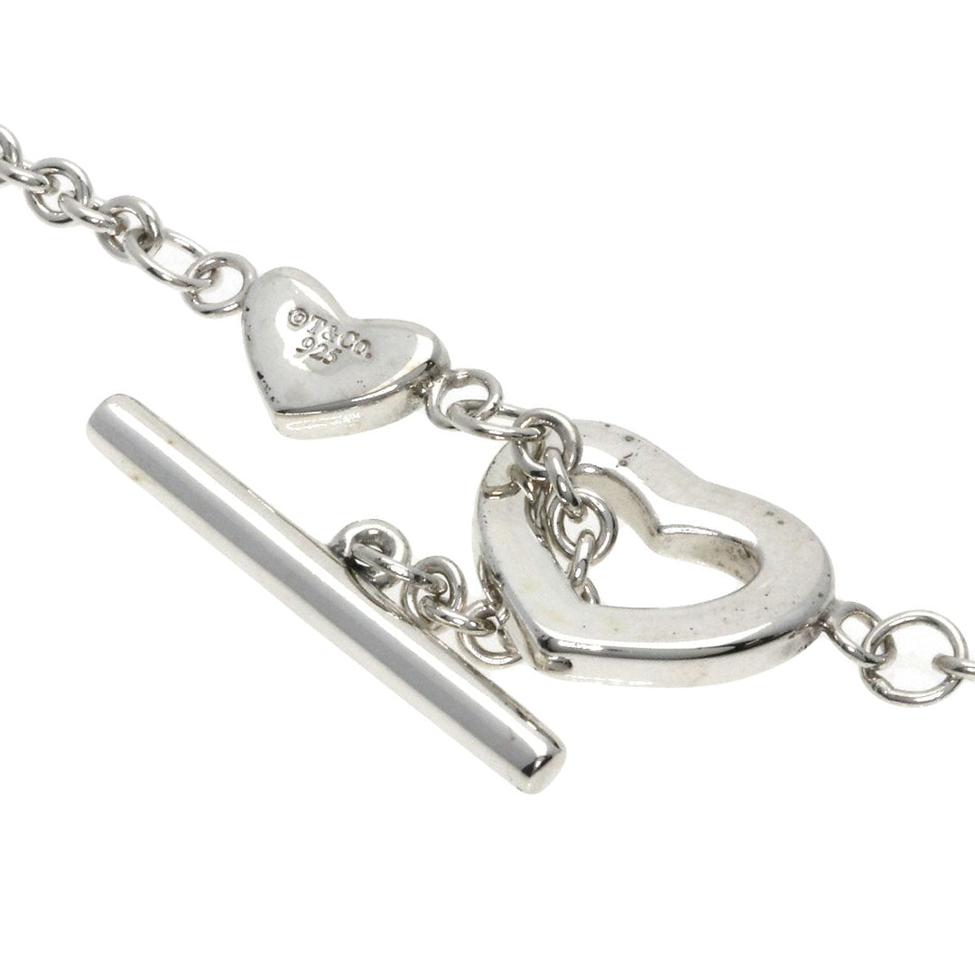 TIFFANY&Co. bracelet SV Silver multi heart Women Used Authentic
