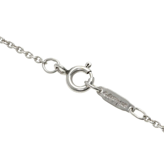 TIFFANY&Co. Necklace SV Silver Orchid Double Frank Gehry Women Used Authentic