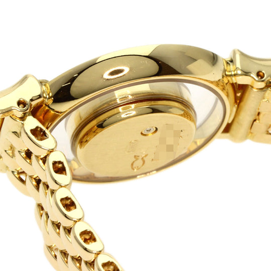 Chopard Watches Quartz 20/5512 18K Yellow Gold gold Happy Diamonds Ribbon with Pin white dial