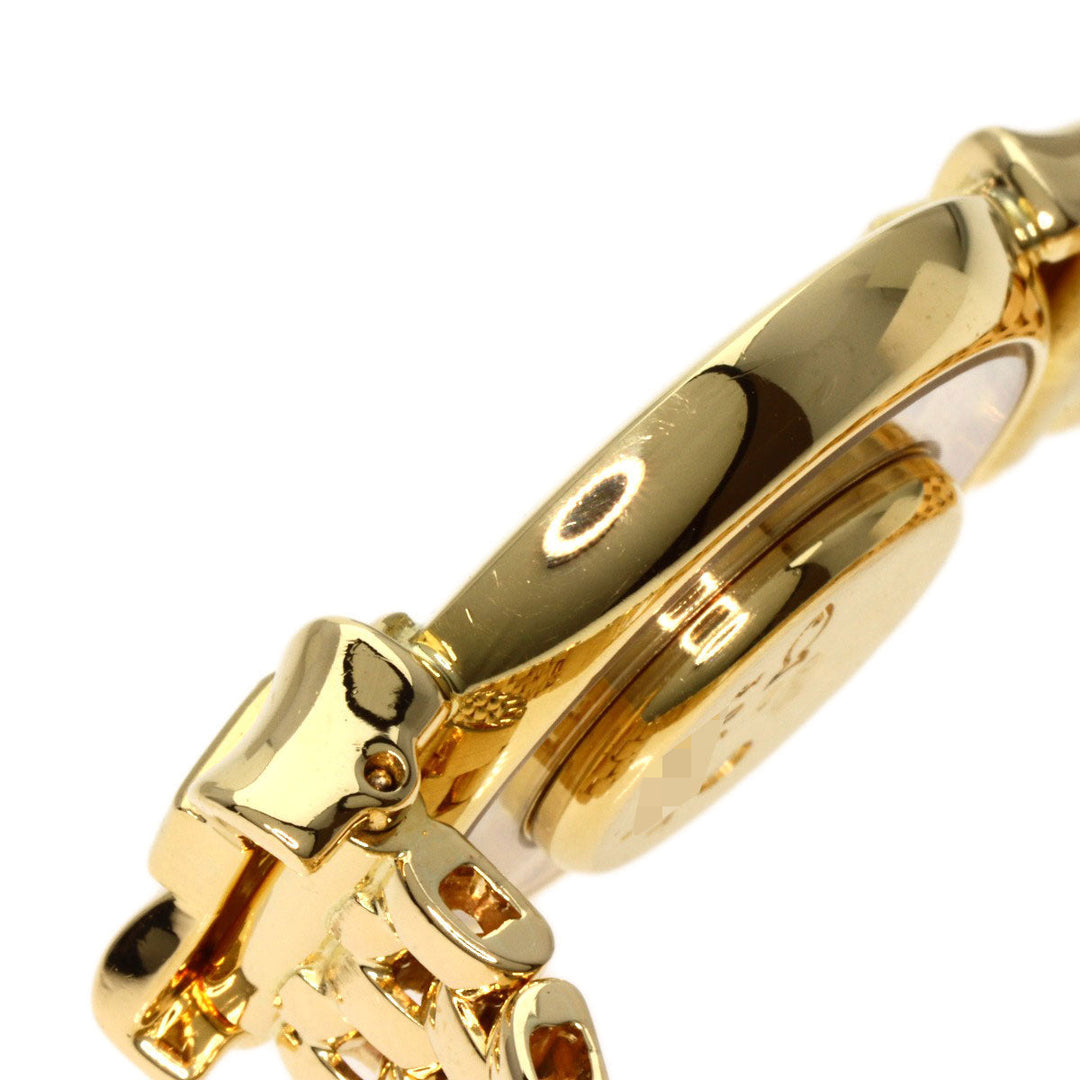 Chopard Watches Quartz 20/5512 18K Yellow Gold gold Happy Diamonds Ribbon with Pin white dial