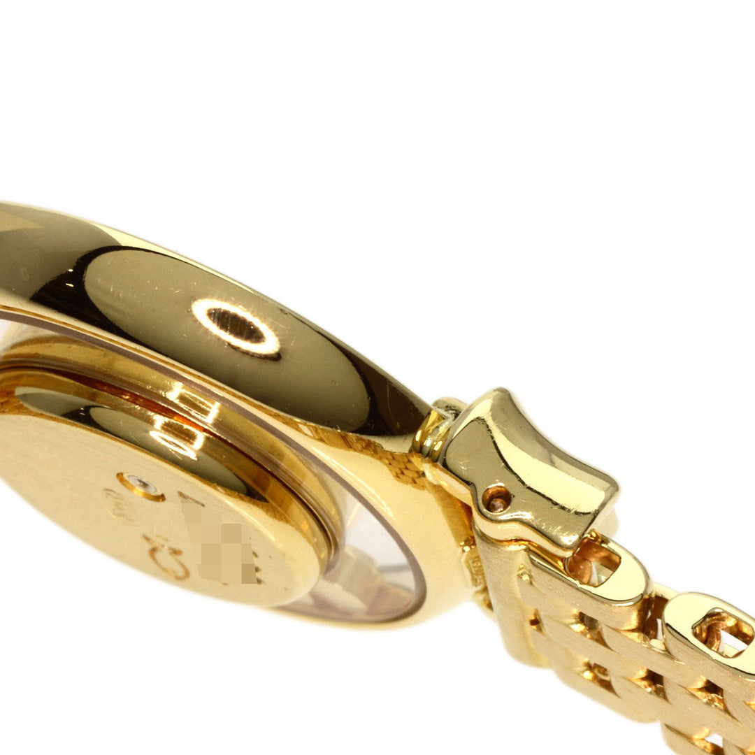 Chopard Watches Quartz 20/5512 18K Yellow Gold gold Happy Diamonds Ribbon with Pin white dial