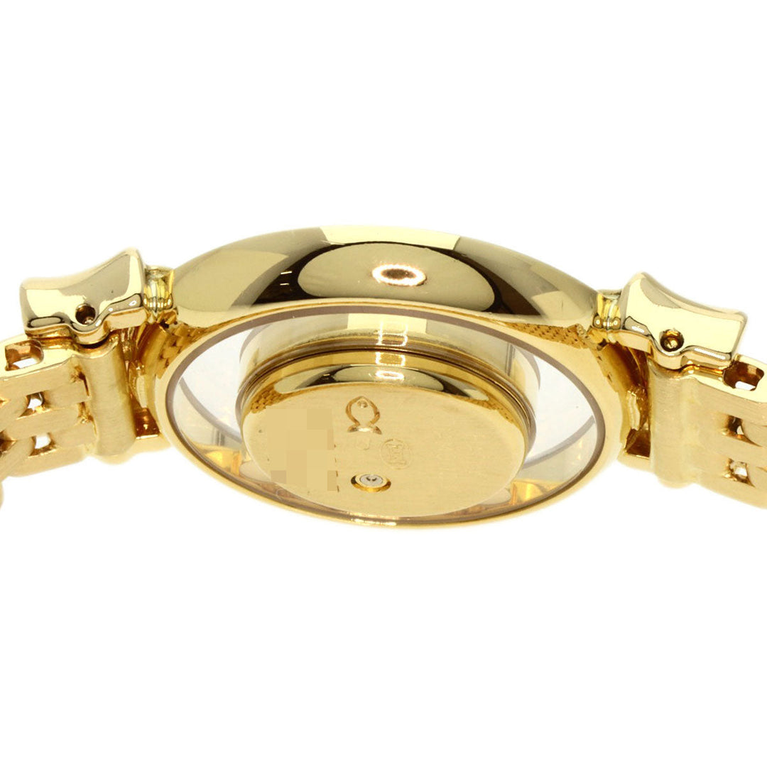 Chopard Watches Quartz 20/5512 18K Yellow Gold gold Happy Diamonds Ribbon with Pin white dial