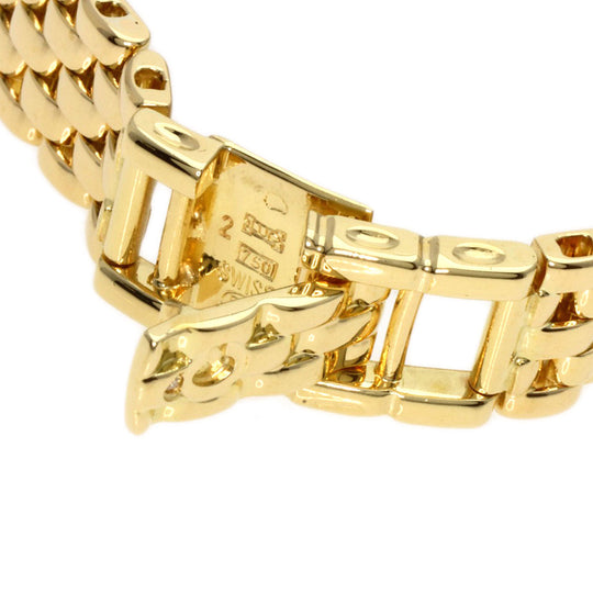 Chopard Watches Quartz 20/5512 18K Yellow Gold gold Happy Diamonds Ribbon with Pin white dial