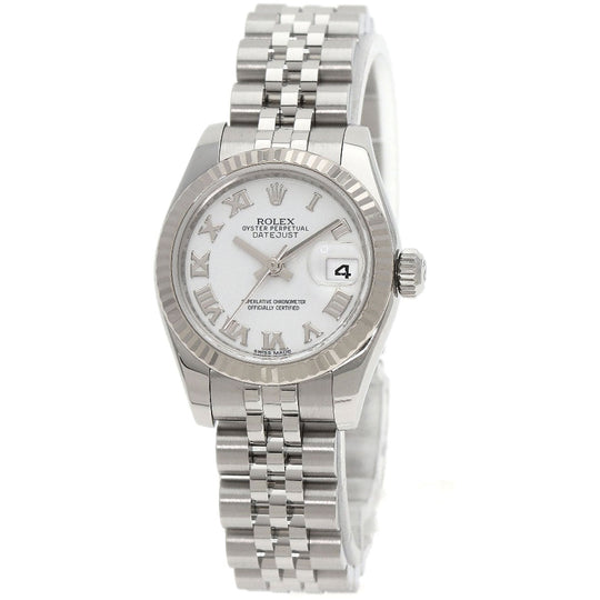 ROLEX Watches Mechanical Automatic 179174 Stainless Steel Silver datejust white roman white dial