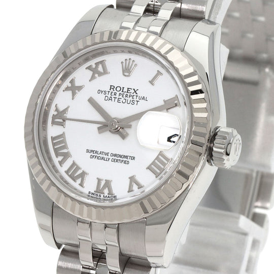 ROLEX Watches Mechanical Automatic 179174 Stainless Steel Silver datejust white roman white dial