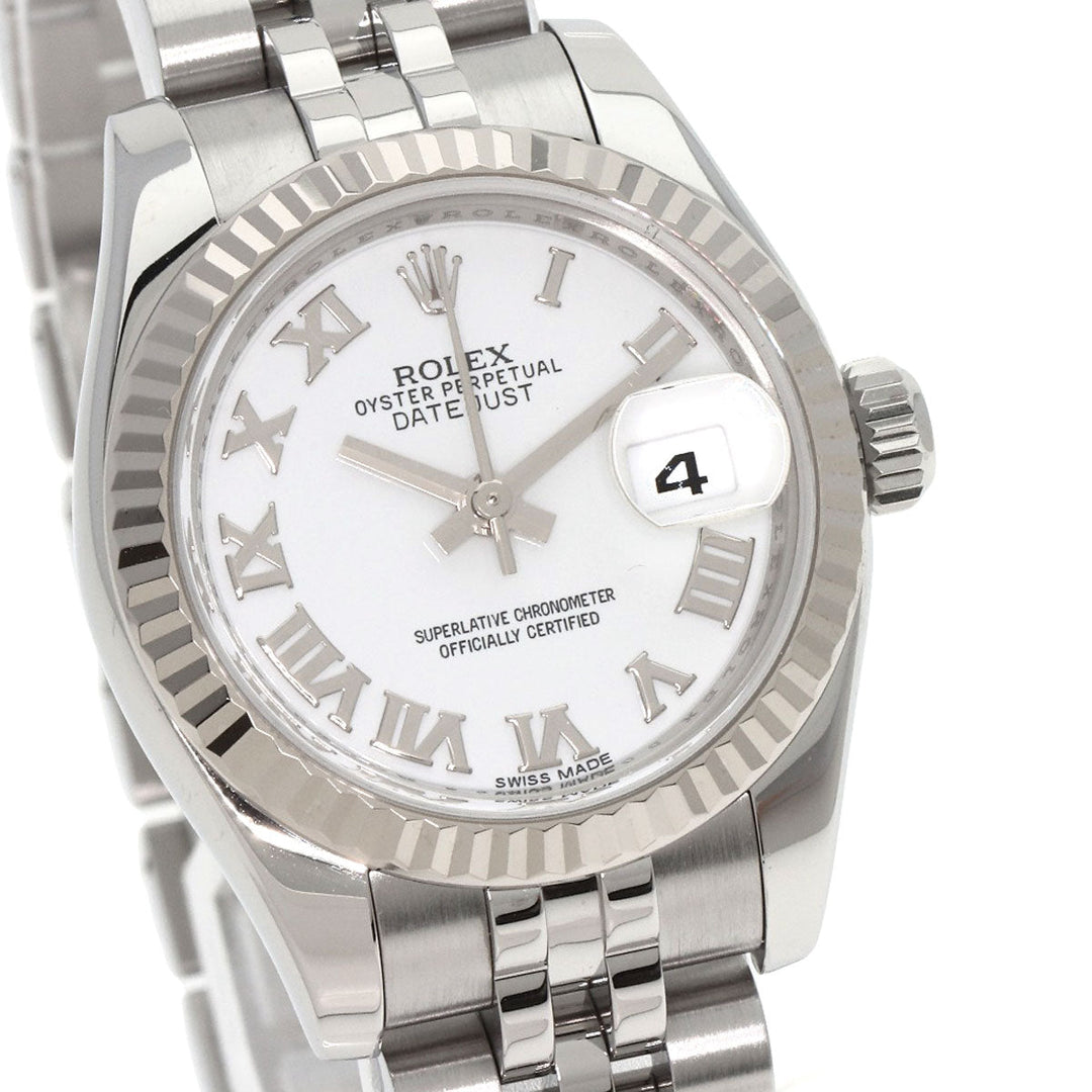 ROLEX Watches Mechanical Automatic 179174 Stainless Steel Silver datejust white roman white dial