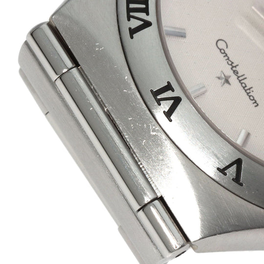 OMEGA Watches Quartz 1512.30 Stainless Steel , Stainless Steel Silver Constellation Ivory dial mens Used Authentic