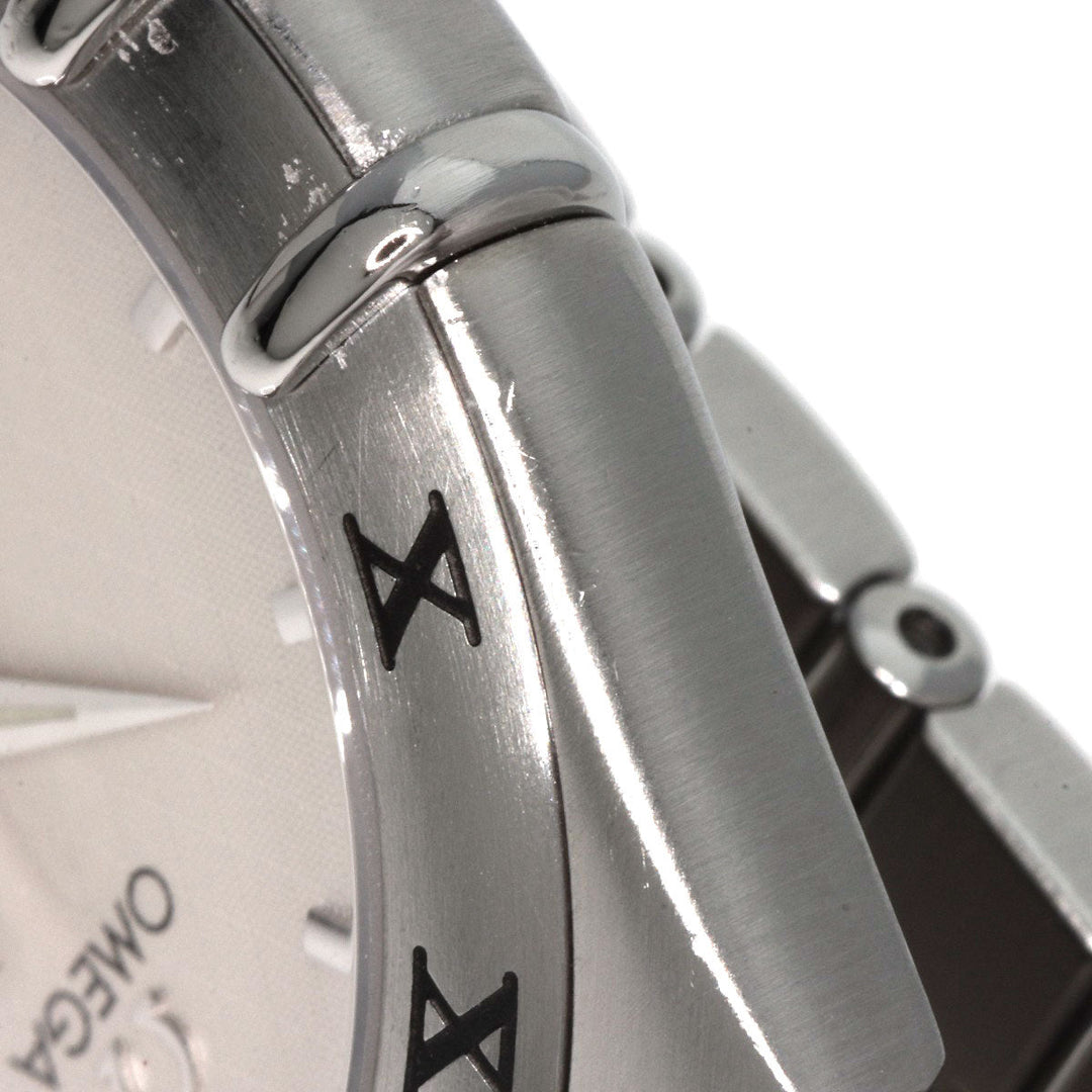 OMEGA Watches Quartz 1512.30 Stainless Steel , Stainless Steel Silver Constellation Ivory dial mens Used Authentic
