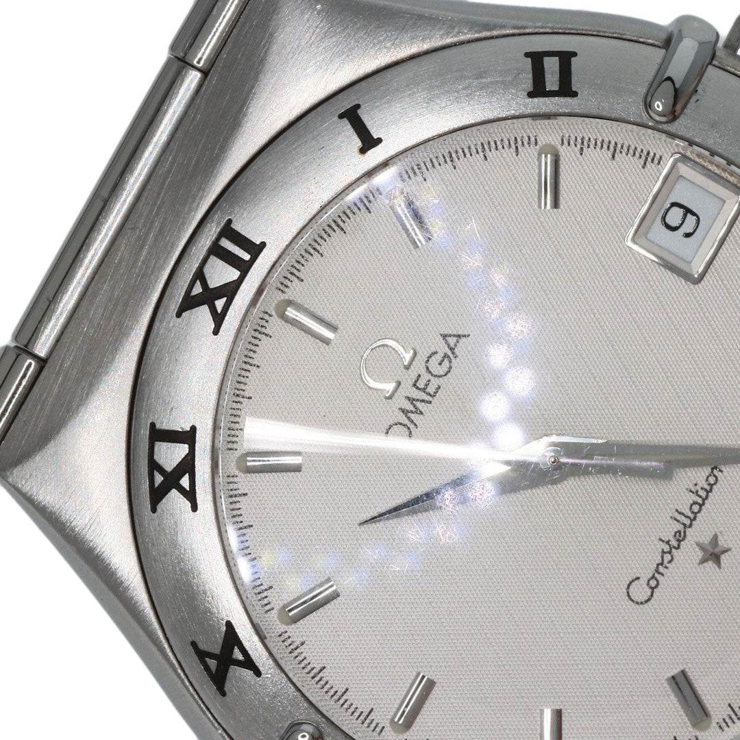 OMEGA Watches Quartz 1512.30 Stainless Steel , Stainless Steel Silver Constellation Ivory dial mens Used Authentic