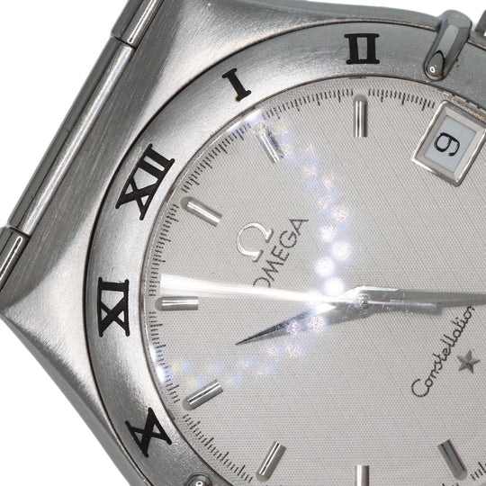 OMEGA Watches Quartz 1512.30 Stainless Steel , Stainless Steel Silver Constellation Ivory dial mens Used Authentic