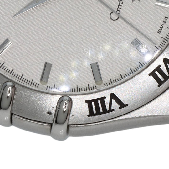 OMEGA Watches Quartz 1512.30 Stainless Steel , Stainless Steel Silver Constellation Ivory dial mens Used Authentic