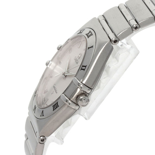 OMEGA Watches Quartz 1512.30 Stainless Steel , Stainless Steel Silver Constellation Ivory dial mens Used Authentic