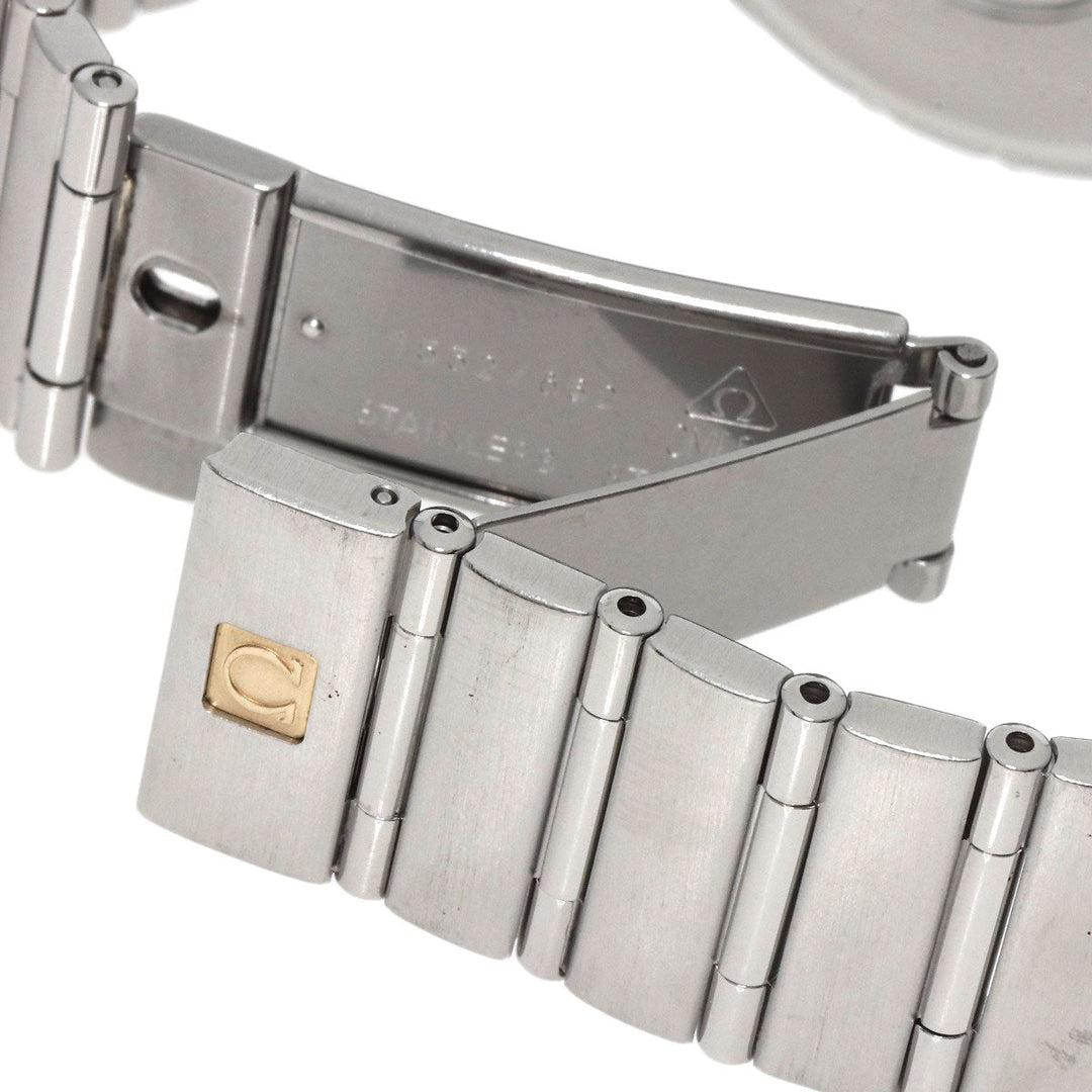 OMEGA Watches Quartz 1512.30 Stainless Steel , Stainless Steel Silver Constellation Ivory dial mens Used Authentic