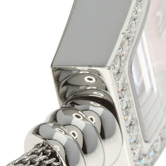 CORUM Watches Quartz 101.414.20 Stainless Steel Silver Trapeze Diamond Pink shell dial