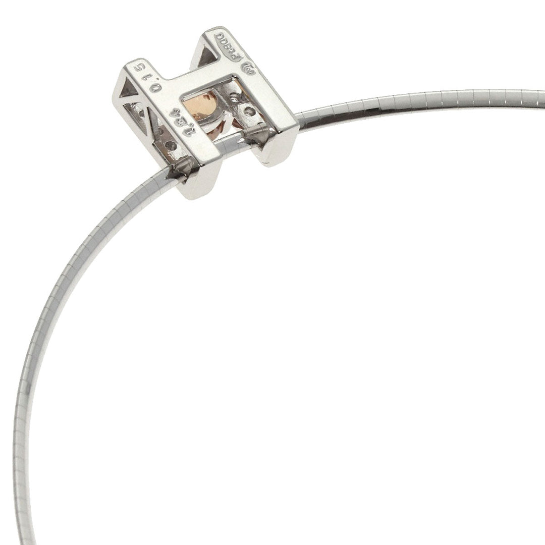 TASAKI Necklace K18WG Silver Imperialtopaz