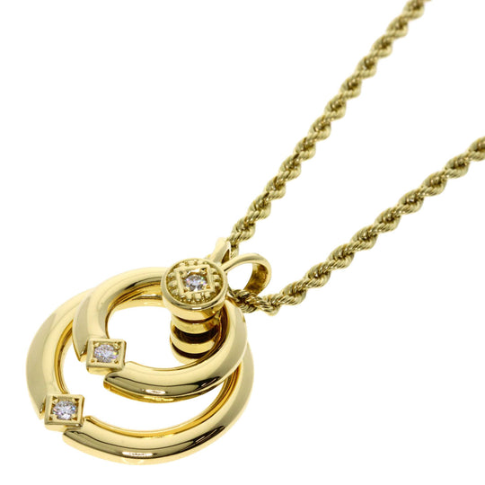 WALTHAM Necklace 18K Yellow Gold gold Swing diamond