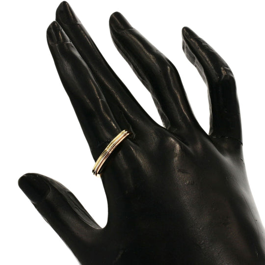 CARTIER Ring K18YG , K18WG , K18PG gold Louis Cartier Vendme Pairing #50 #59 Women Used Authentic