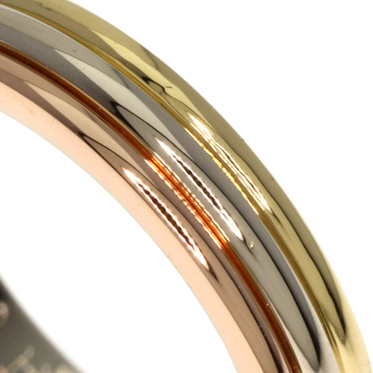 CARTIER Ring K18YG , K18WG , K18PG gold Louis Cartier Vendme Pairing #50 #59 Women Used Authentic