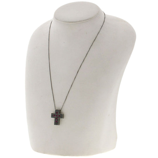 Damiani Necklace K18WG Silver belle poque small Women Used Authentic