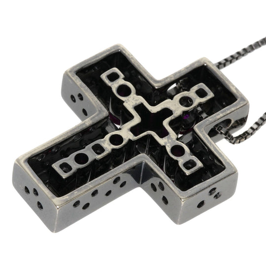 Damiani Necklace K18WG Silver belle poque small Women Used Authentic