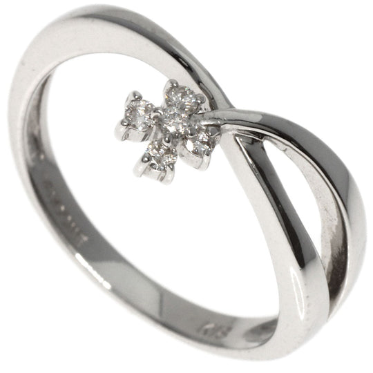 VANDOME Ring K18WG Silver diamond
