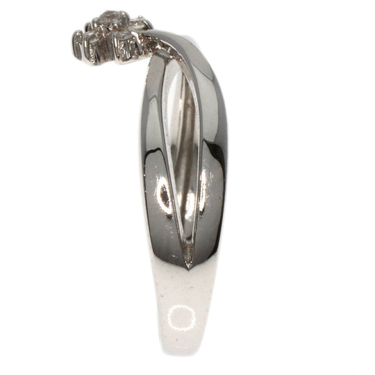 VANDOME Ring K18WG Silver diamond