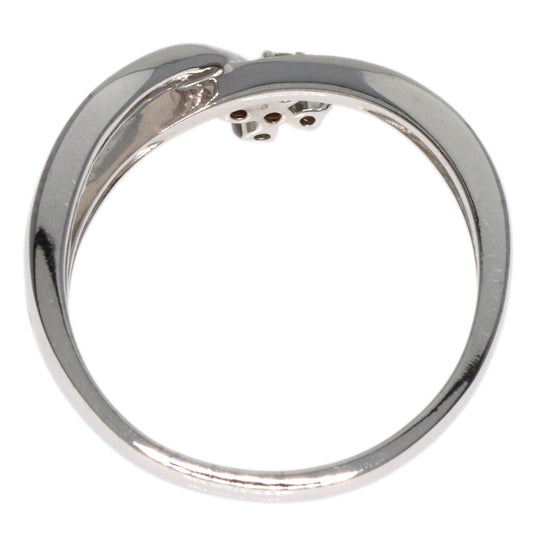 VANDOME Ring K18WG Silver diamond