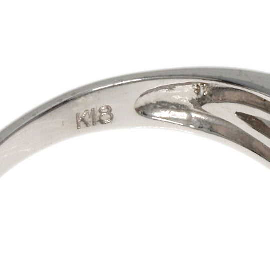 VANDOME Ring K18WG Silver diamond