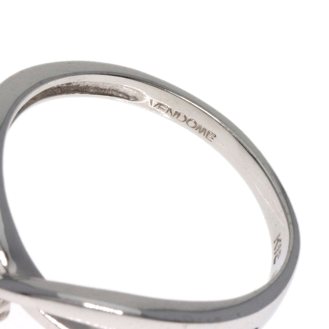 VANDOME Ring K18WG Silver diamond