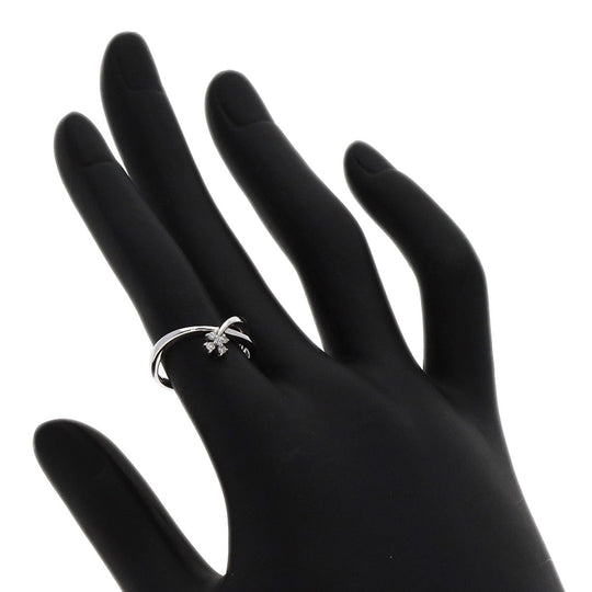 VANDOME Ring K18WG Silver diamond