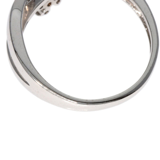 VANDOME Ring K18WG Silver diamond