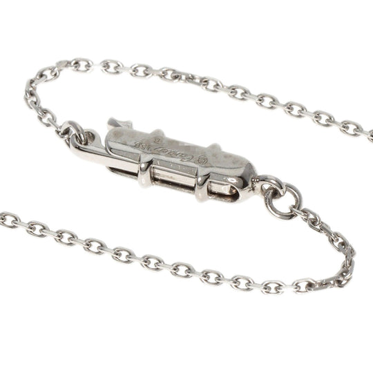 CARTIER Necklace K18WG Silver Caresse d'Orchidee par Cartier Tsavorite Onyx Diamond