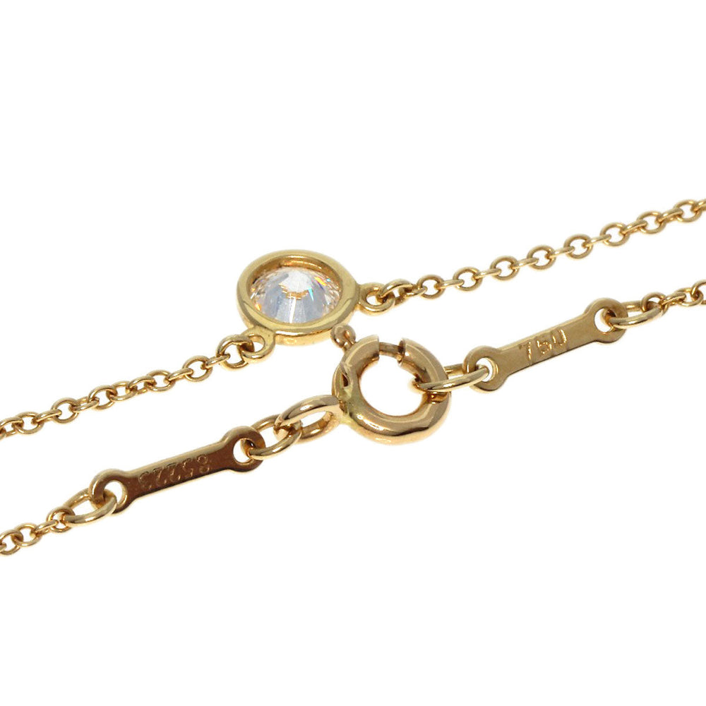 TIFFANY&Co. Necklace 18K Yellow Gold gold By the yard 1P diamond Women Used Authentic