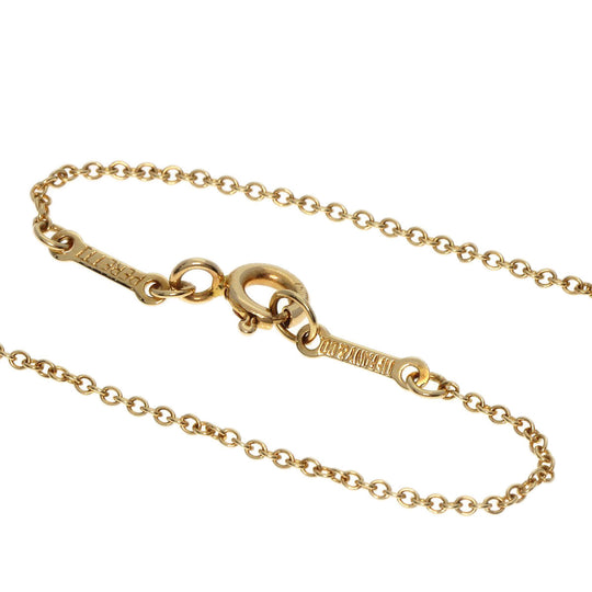 TIFFANY&Co. Necklace 18K Yellow Gold gold By the yard 1P diamond Women Used Authentic
