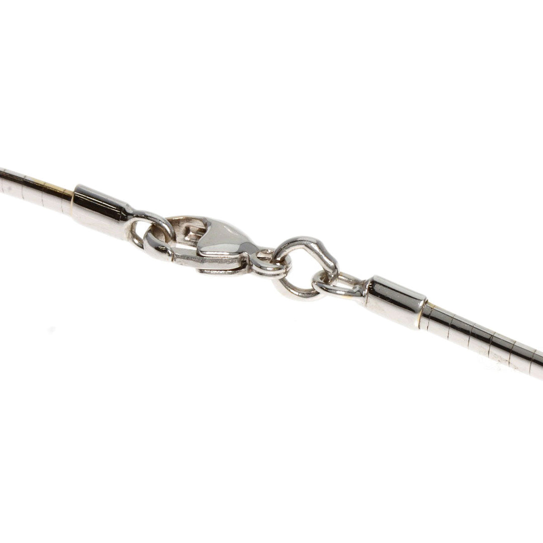 TASAKI Necklace K18WG Silver Black pearl pearl diamond