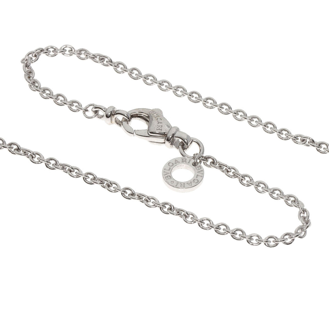 BVLGARI Necklace K18WG Silver B-zero1 be zero one diamond