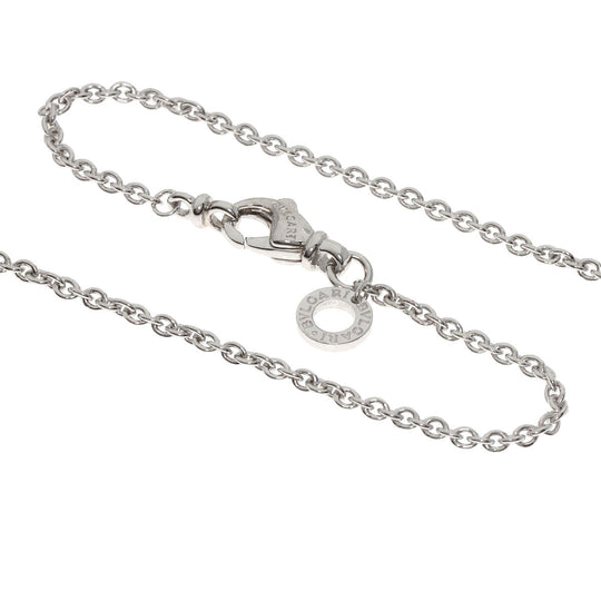 BVLGARI Necklace K18WG Silver B-zero1 be zero one diamond