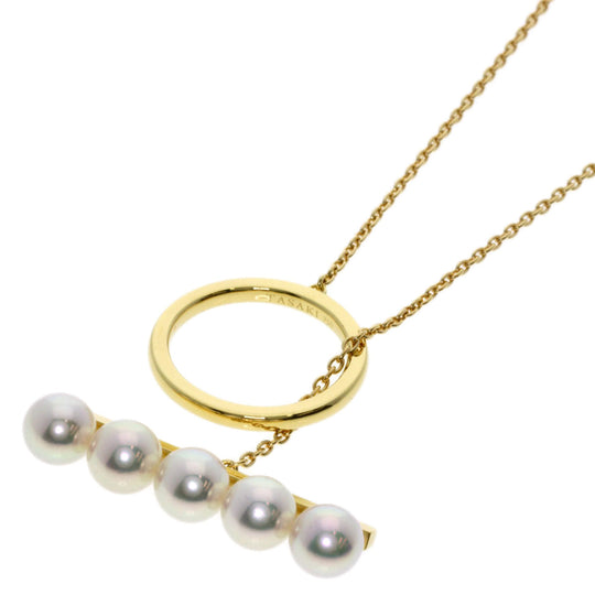 TASAKI Necklace 18K Yellow Gold gold Balance Signature Pearl