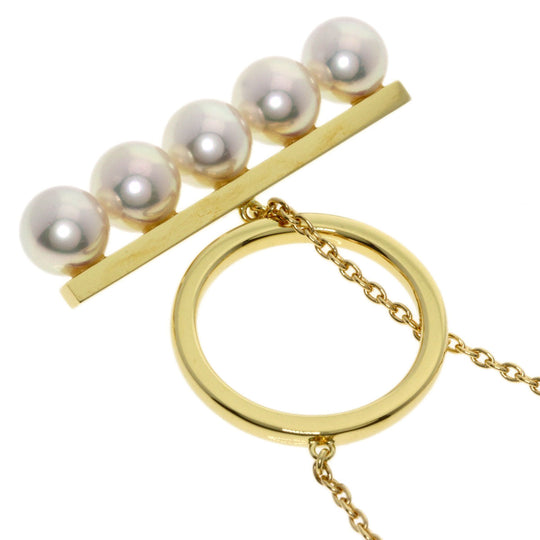TASAKI Necklace 18K Yellow Gold gold Balance Signature Pearl
