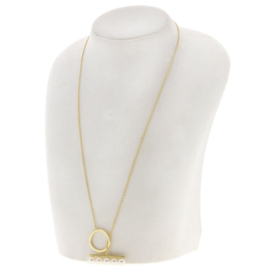TASAKI Necklace 18K Yellow Gold gold Balance Signature Pearl