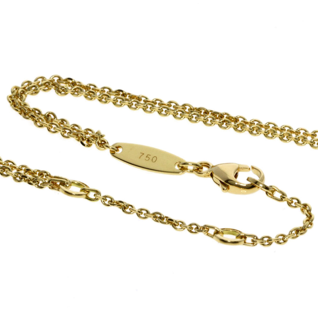 Chaumet Necklace 18K Yellow Gold gold Atlas Moi Spider Web Diamond Women Used Authentic